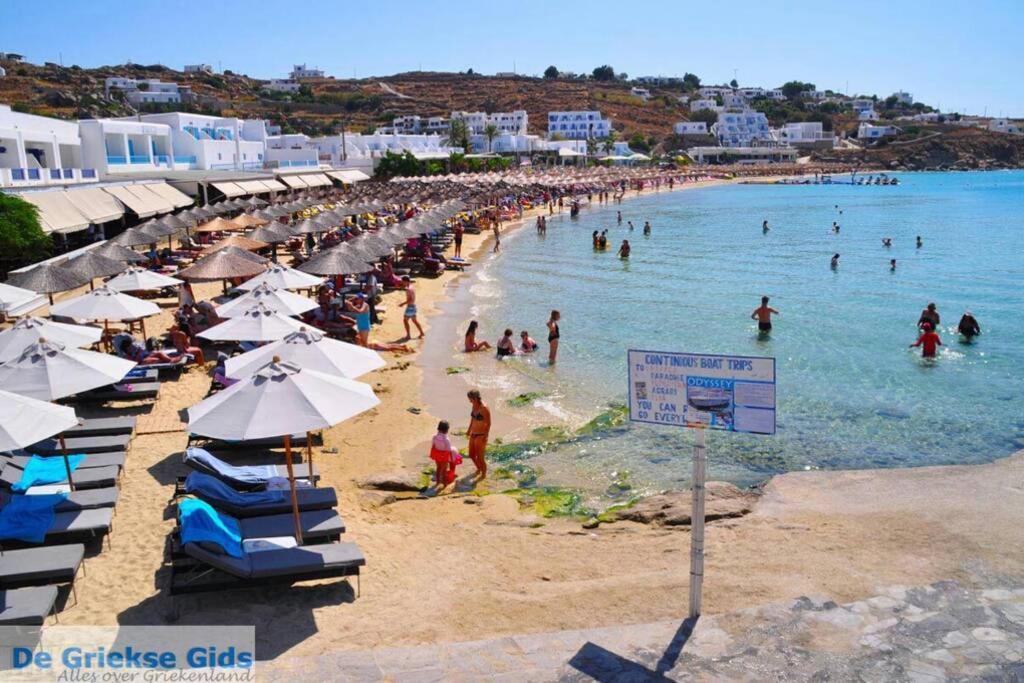 Mykonian Beauty Villa Platísz Jalósz Kültér fotó